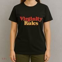 Virginity Rules Funny Virginity T-Shirt thumb 4
