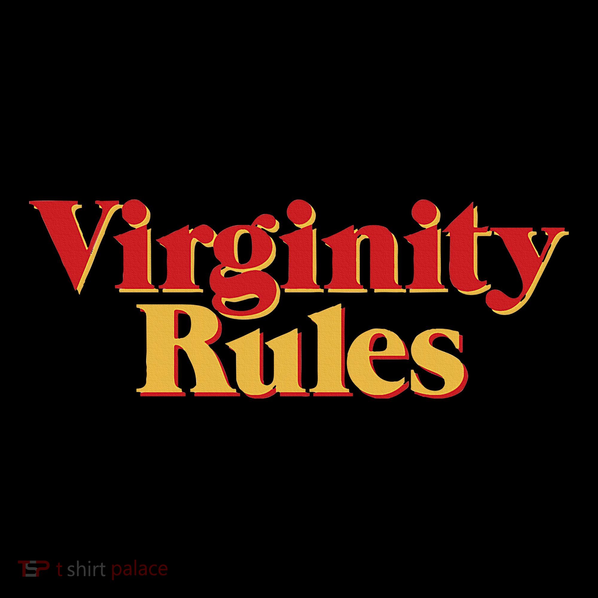 Virginity Rules Funny Virginity Bucket Hat