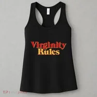 Virginity Rules Funny Virginity Women's Tank Top thumb 3