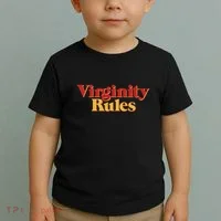 Virginity Rules Funny Virginity Toddler T-Shirt thumb 2