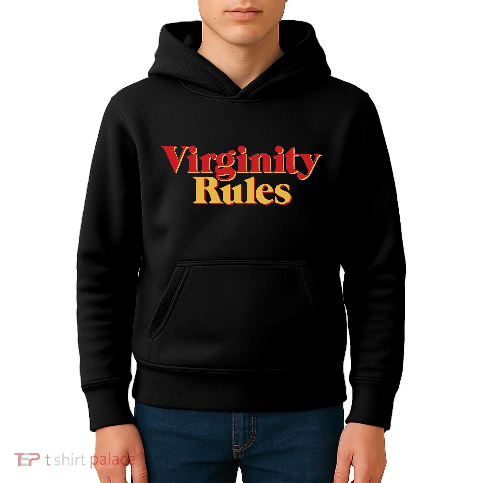 Virginity Rules Funny Virginity Kids Hoodie