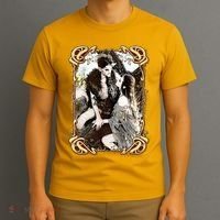 VIntage Retro Fantasy World Elves Couple T-Shirt thumb 3