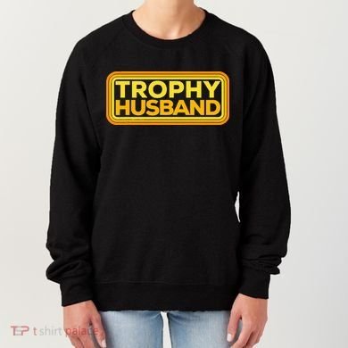 Vintage Retro Funny Trophy Husband Art Women's Sweatshirt