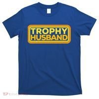Vintage Retro Funny Trophy Husband Art T-Shirt thumb 0