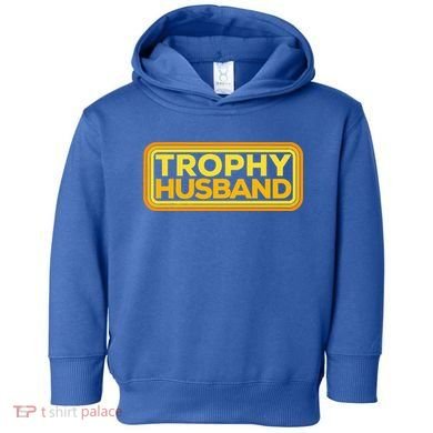 Vintage Retro Funny Trophy Husband Art Toddler Hoodie
