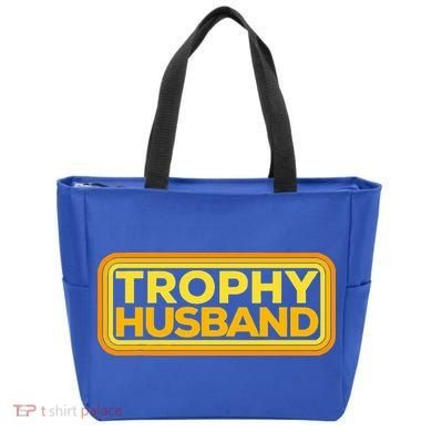 Vintage Retro Funny Trophy Husband Art Tote Bag