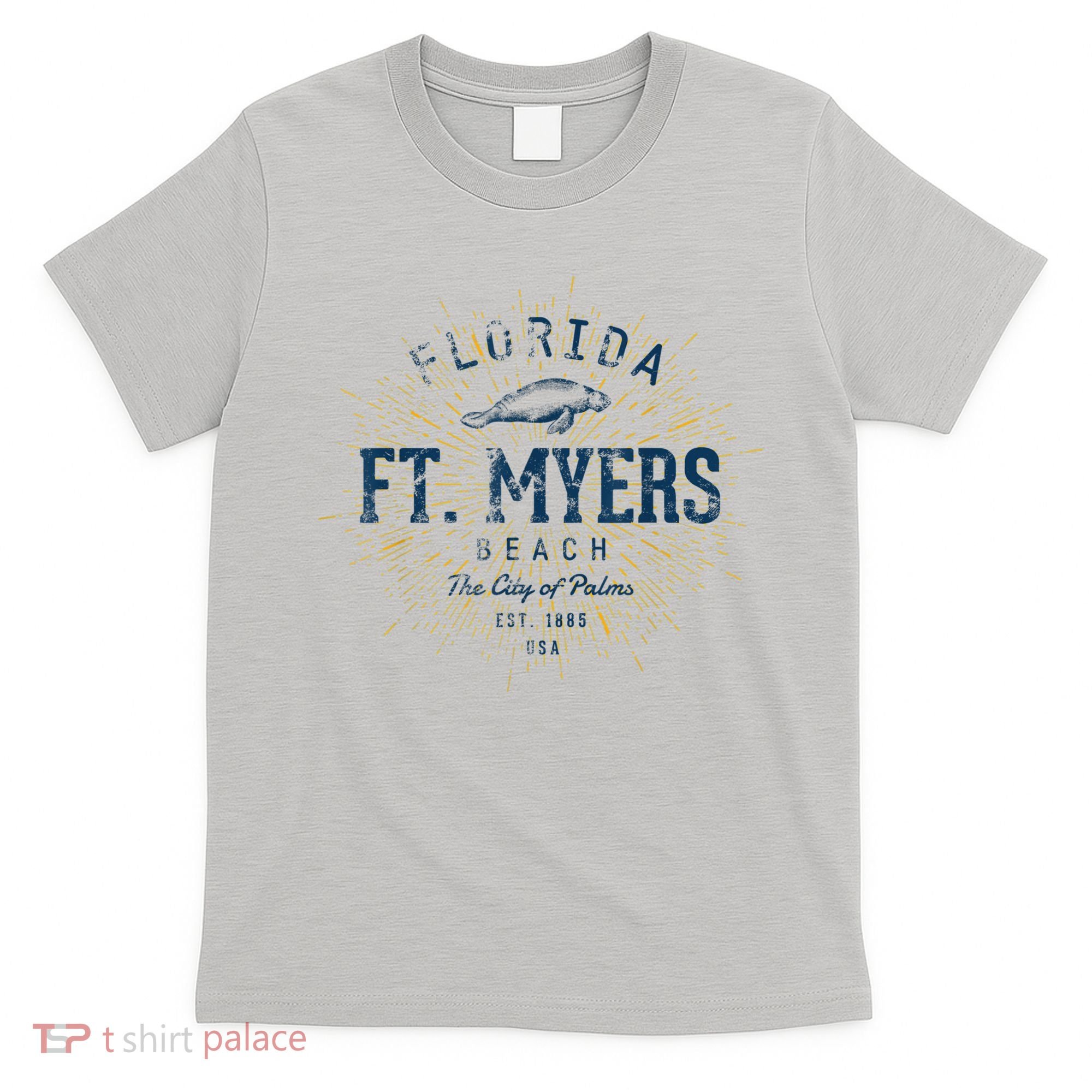 Vintage Retro Fort Myers Beach T-Shirt