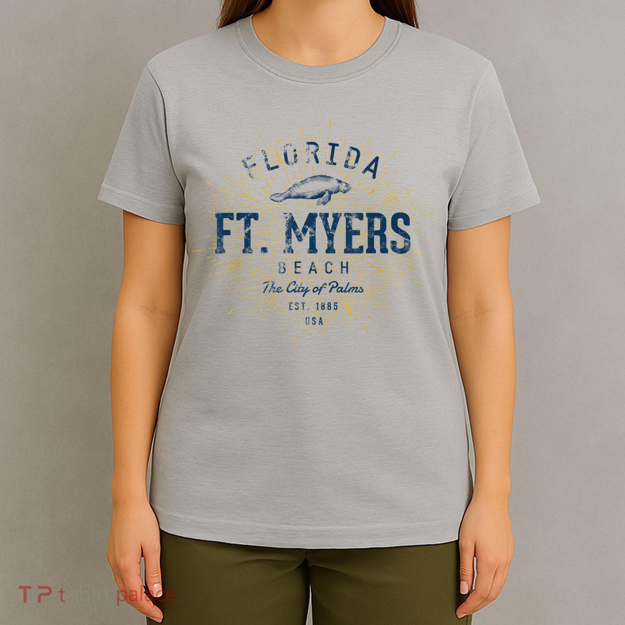 Vintage Retro Fort Myers Beach T-Shirt