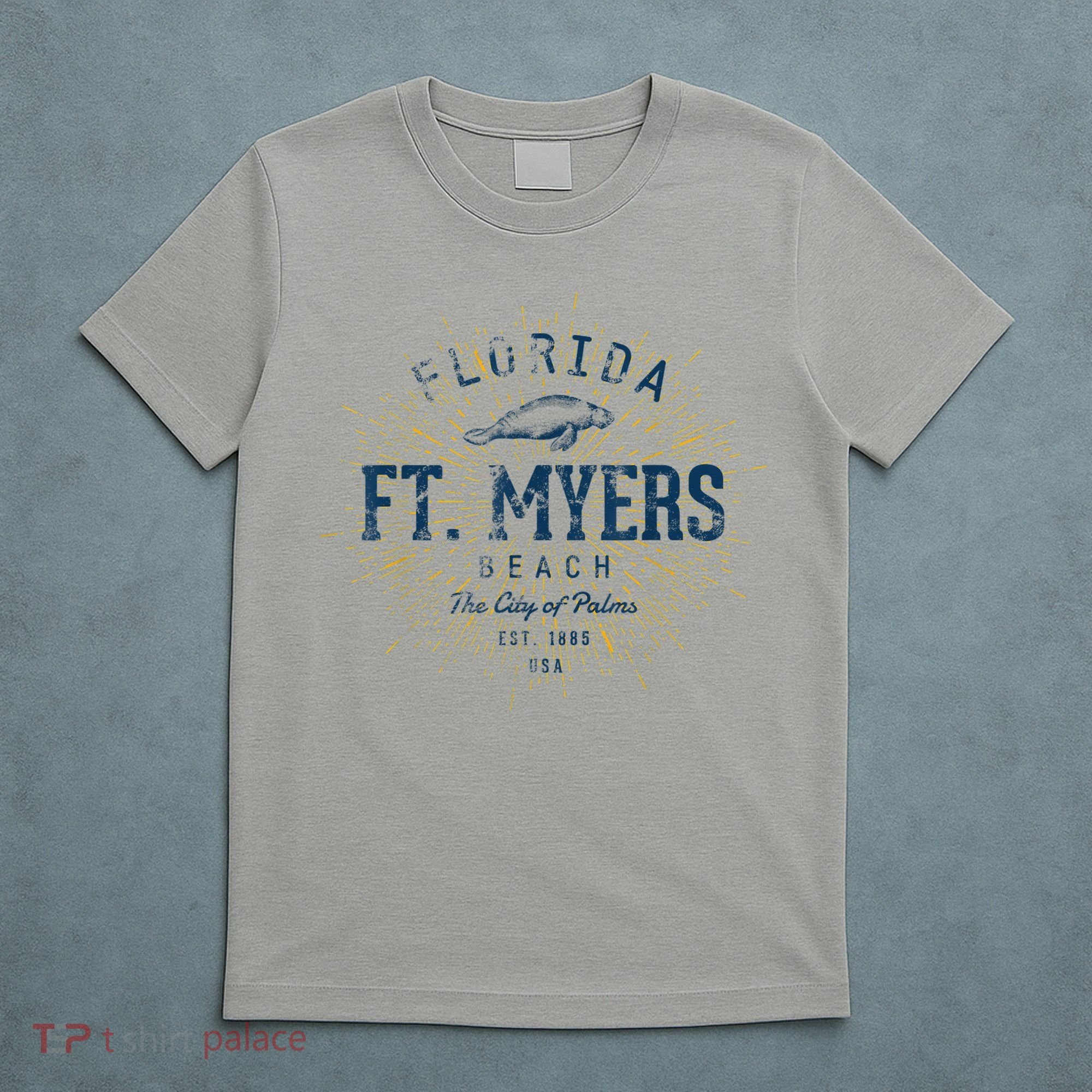 Vintage Retro Fort Myers Beach T-Shirt