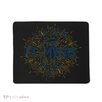 Vintage Retro Fort Myers Beach Mousepad