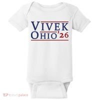 Vivek Ramaswamy For Governor Of Ohio 2026 Vivek 2026 Baby Bodysuit thumb 0