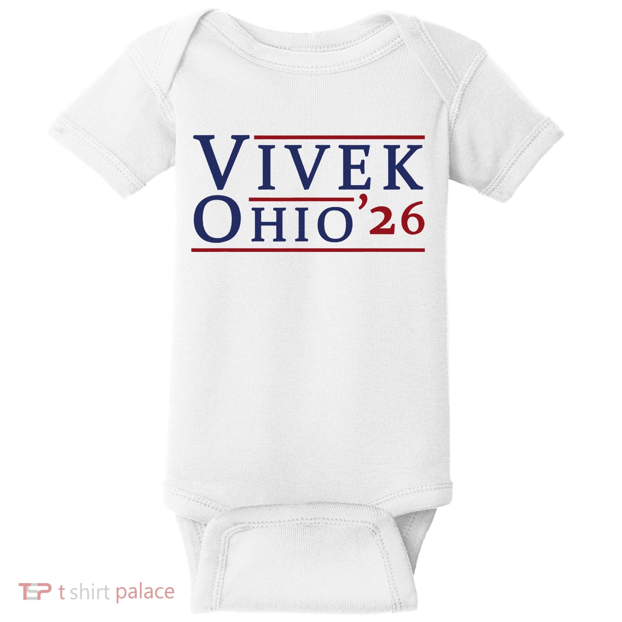 Vivek Ramaswamy For Governor Of Ohio 2026 Vivek 2026 Baby Bodysuit