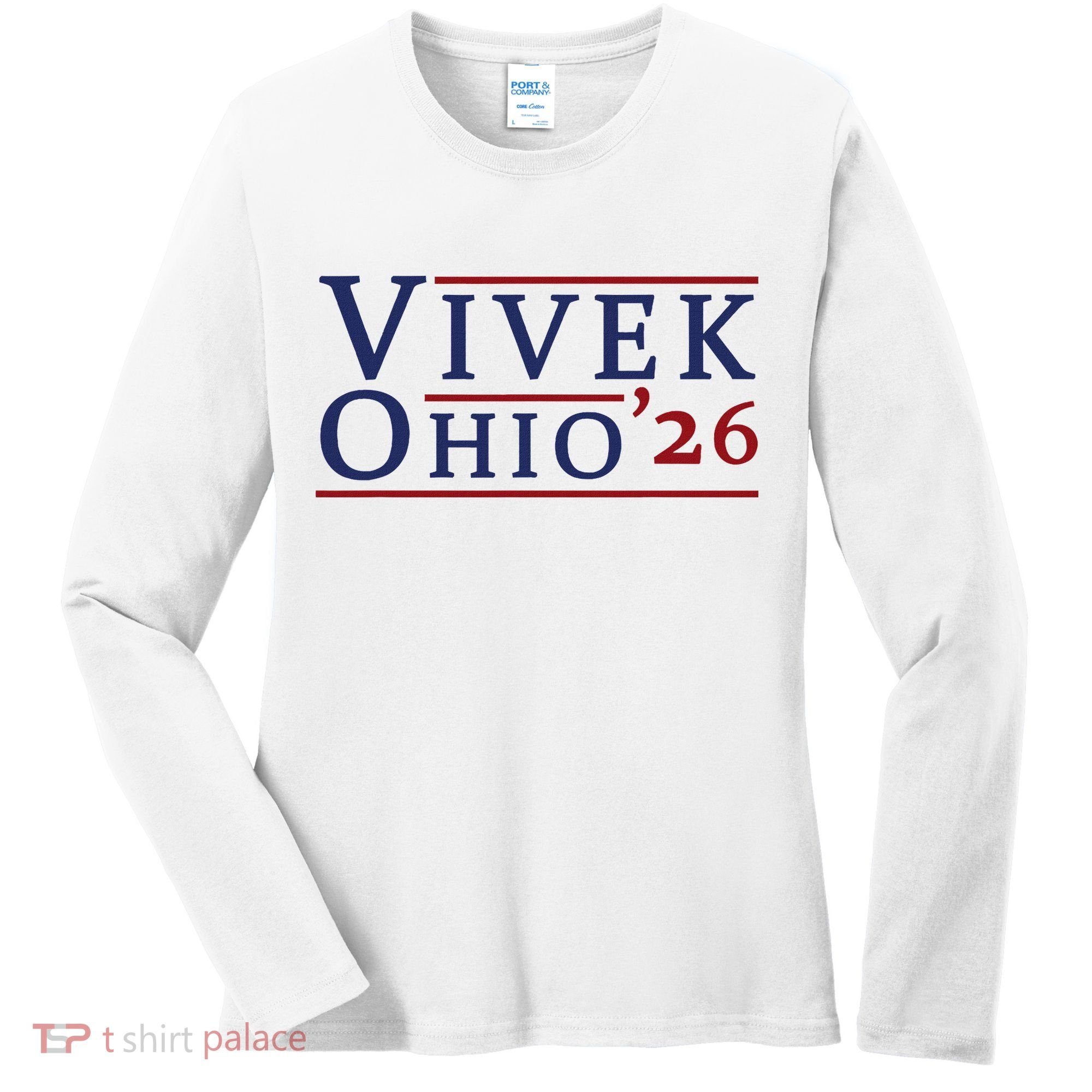 Vivek Ramaswamy For Governor Of Ohio 2026 Vivek 2026 Women's Long Sleeve Shirt