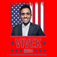 Vivek Ramawamy For President 2024 Election Santa Hat thumb 1