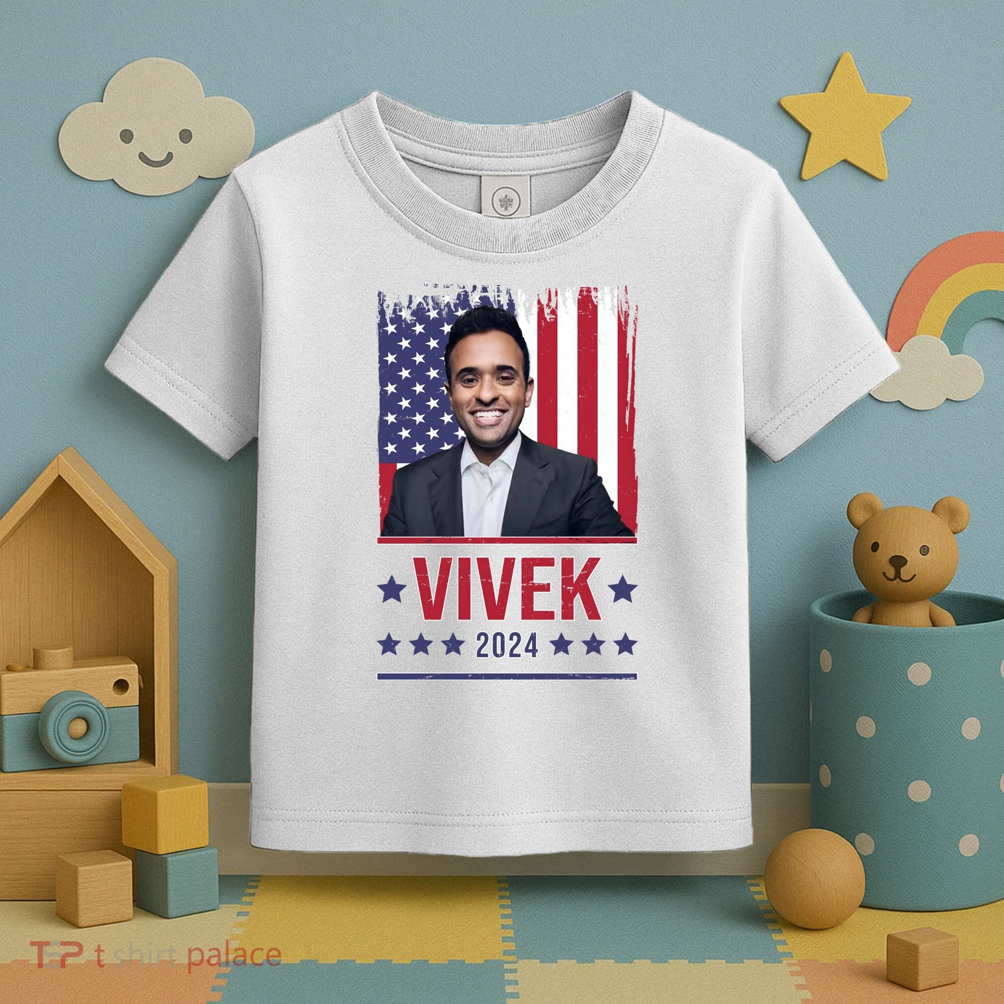 Vivek Ramawamy For President 2024 Election Toddler T-Shirt