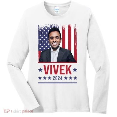 Vivek Ramawamy For President 2024 Election Women's Long Sleeve Shirt