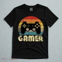 Vintage Retro Gamer Video Game Player T-Shirt thumb 5