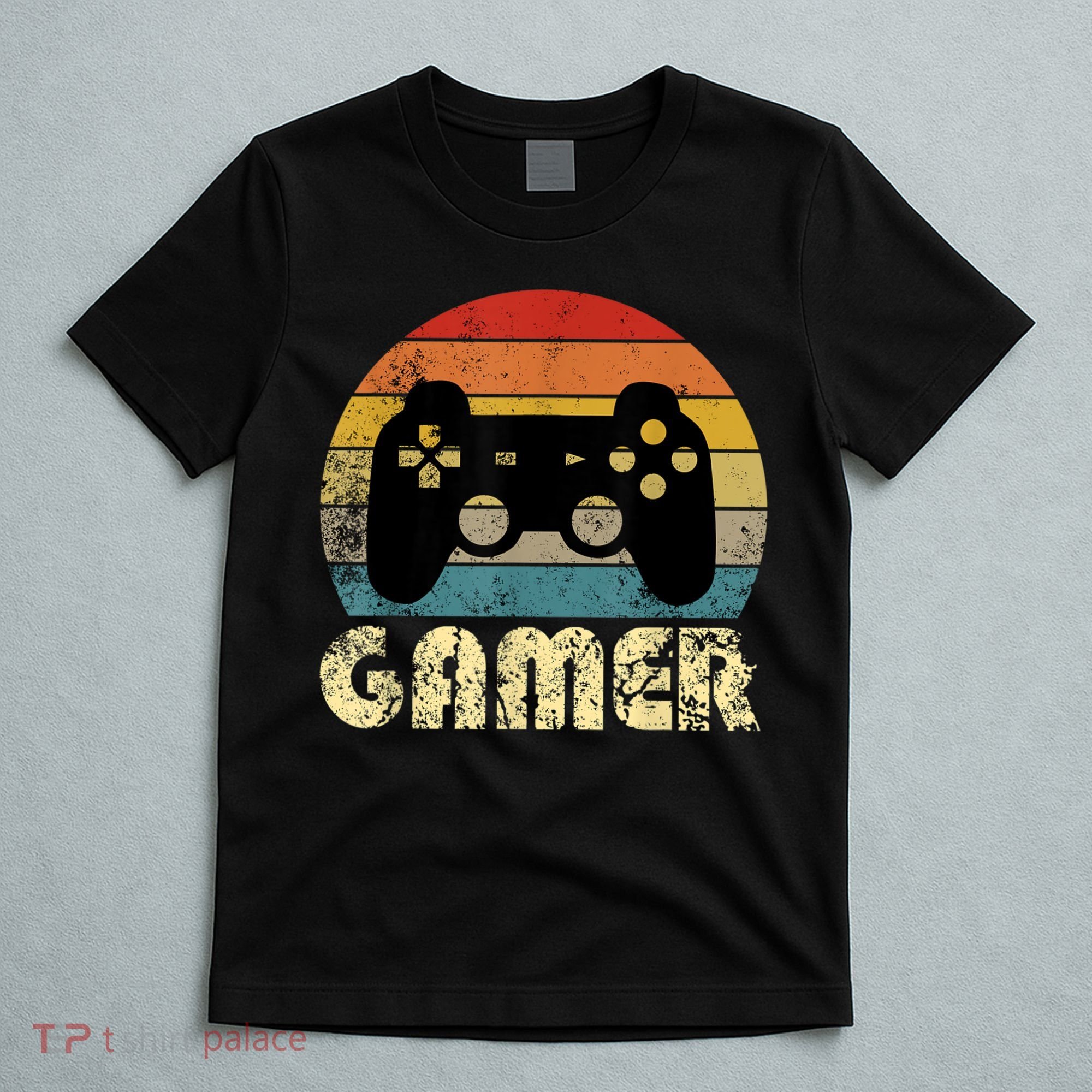 Vintage Retro Gamer Video Game Player T-Shirt
