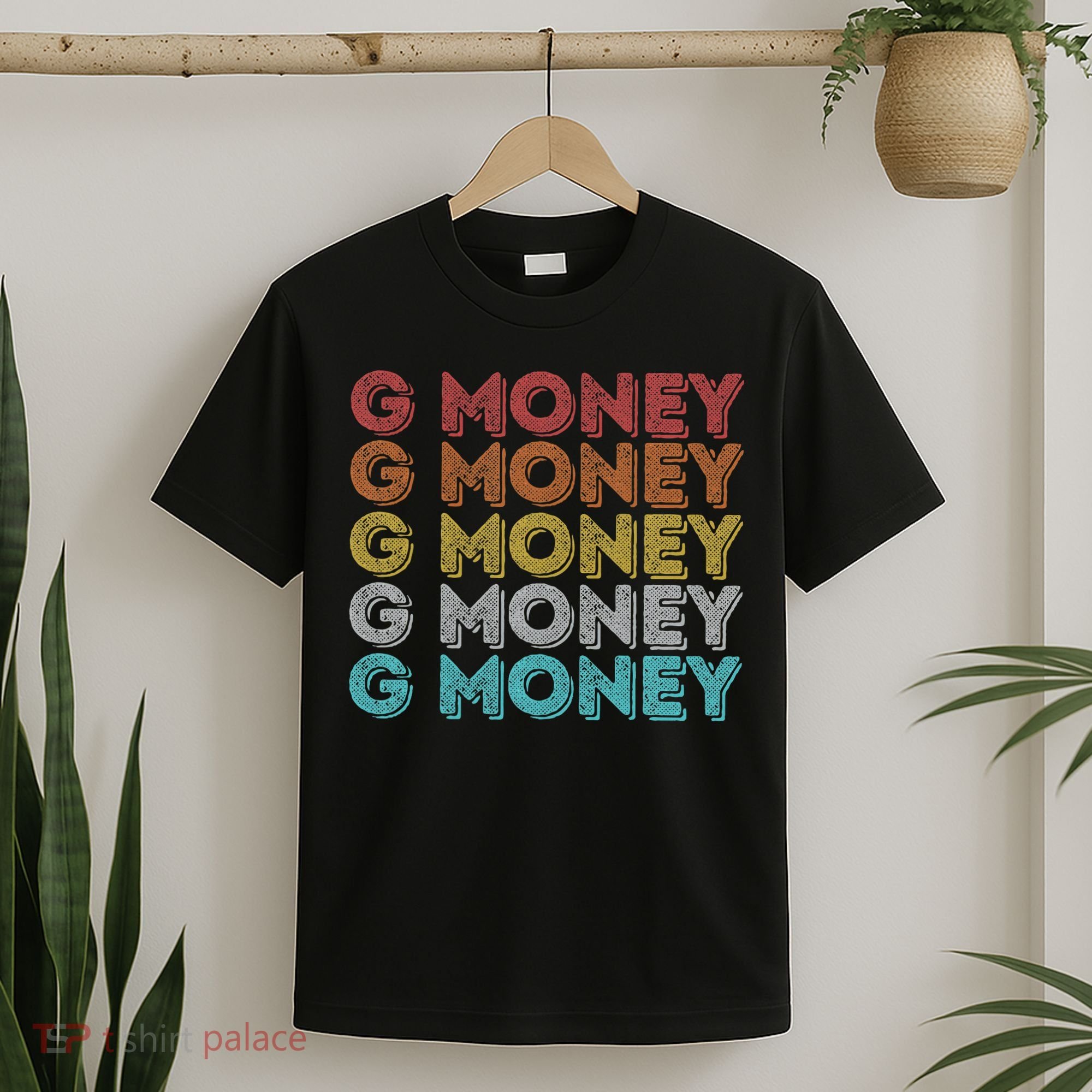 Vintage Retro G Money T-Shirt
