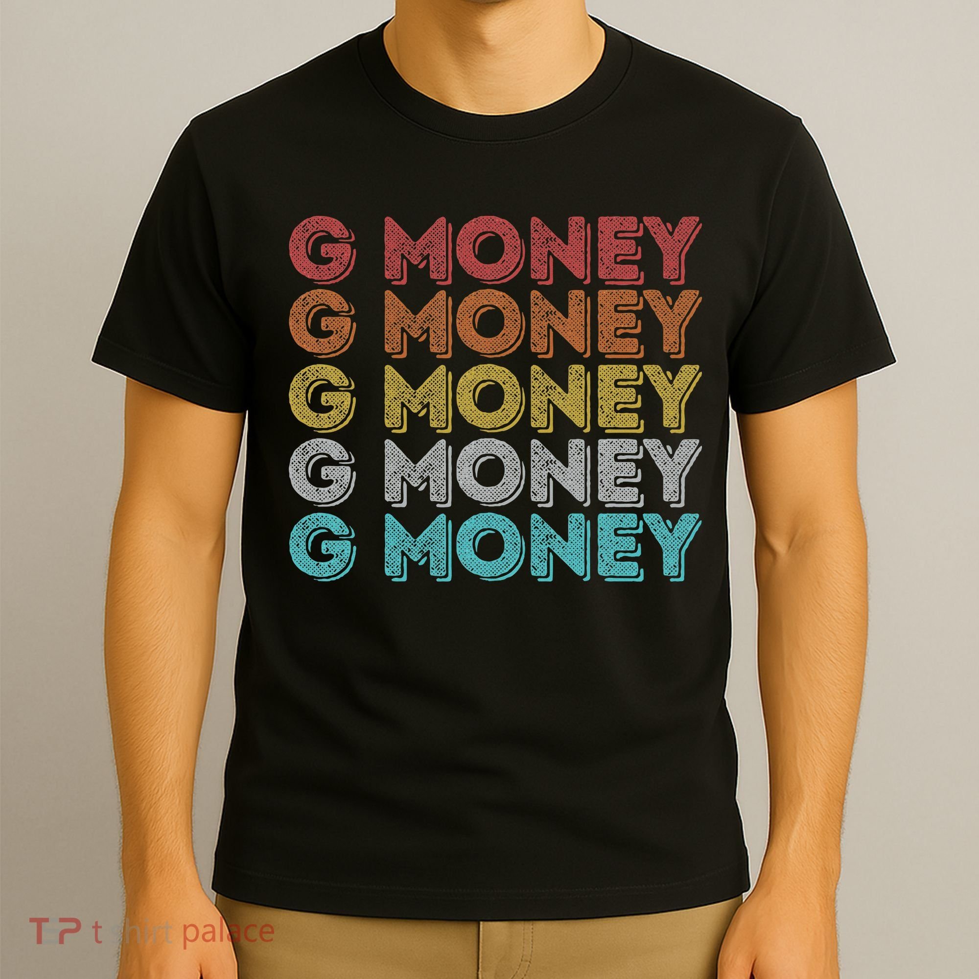 Vintage Retro G Money T-Shirt