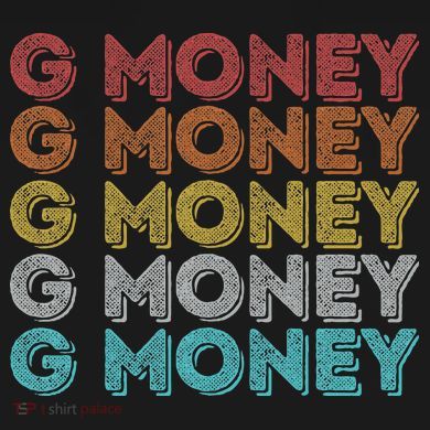 Vintage Retro G Money Ornament
