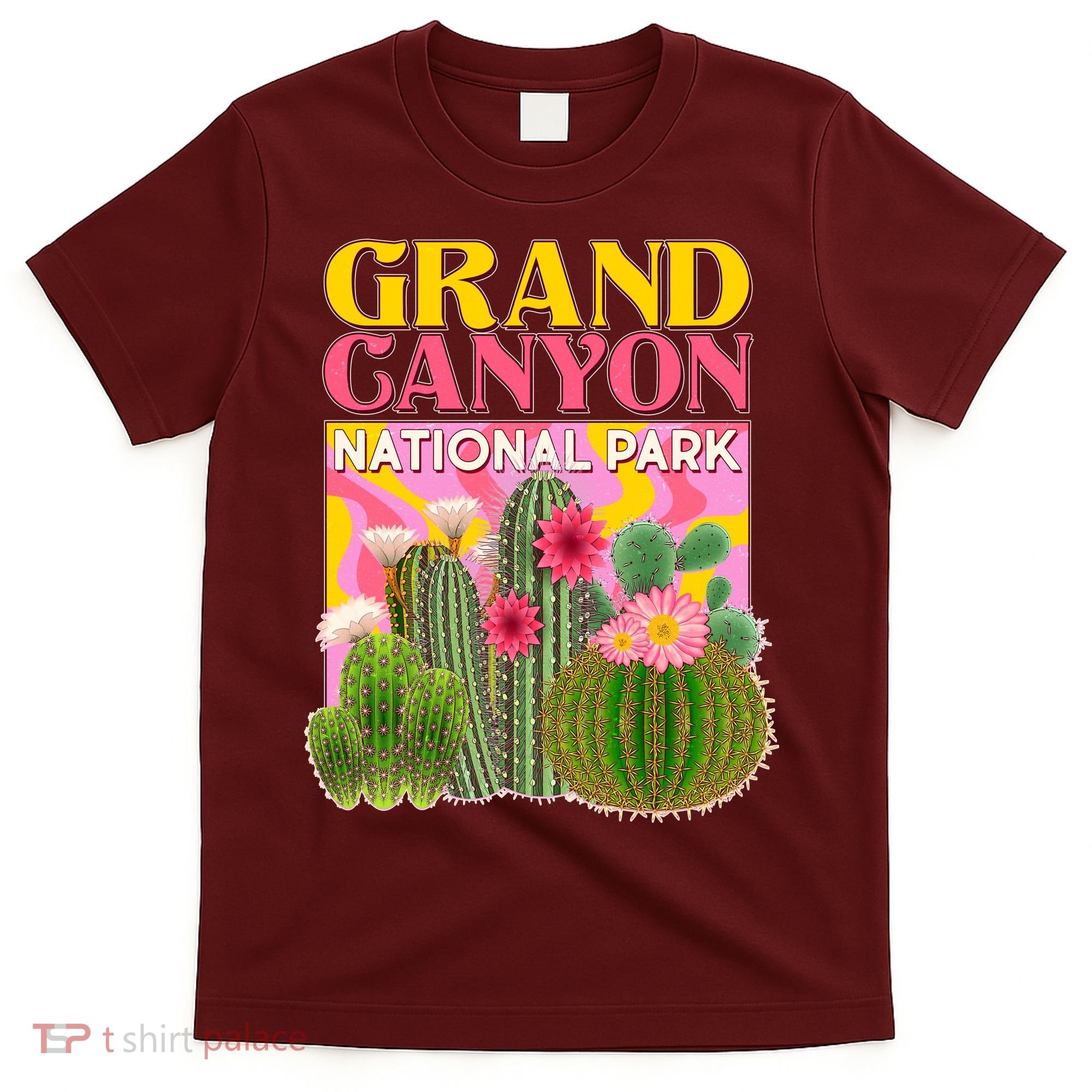 Vintage Retro Grand Canyon Travel Poster T-Shirt