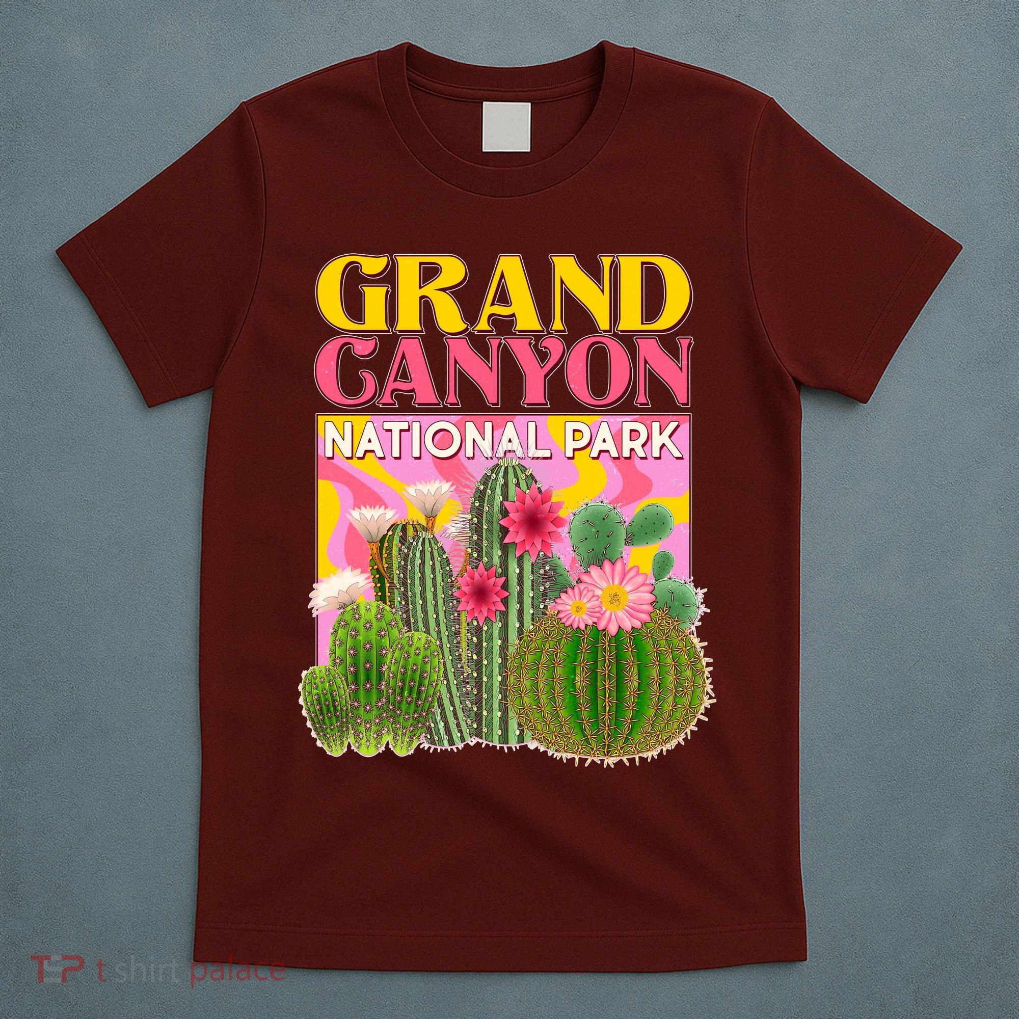 Vintage Retro Grand Canyon Travel Poster T-Shirt