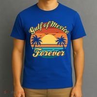 Vintage Retro Gulf Of Mexico Forever T-Shirt thumb 3