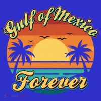 Vintage Retro Gulf Of Mexico Forever T-Shirt thumb 7