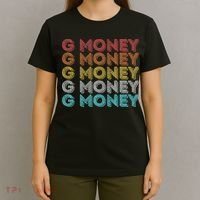 Vintage Retro G Money T-Shirt thumb 4