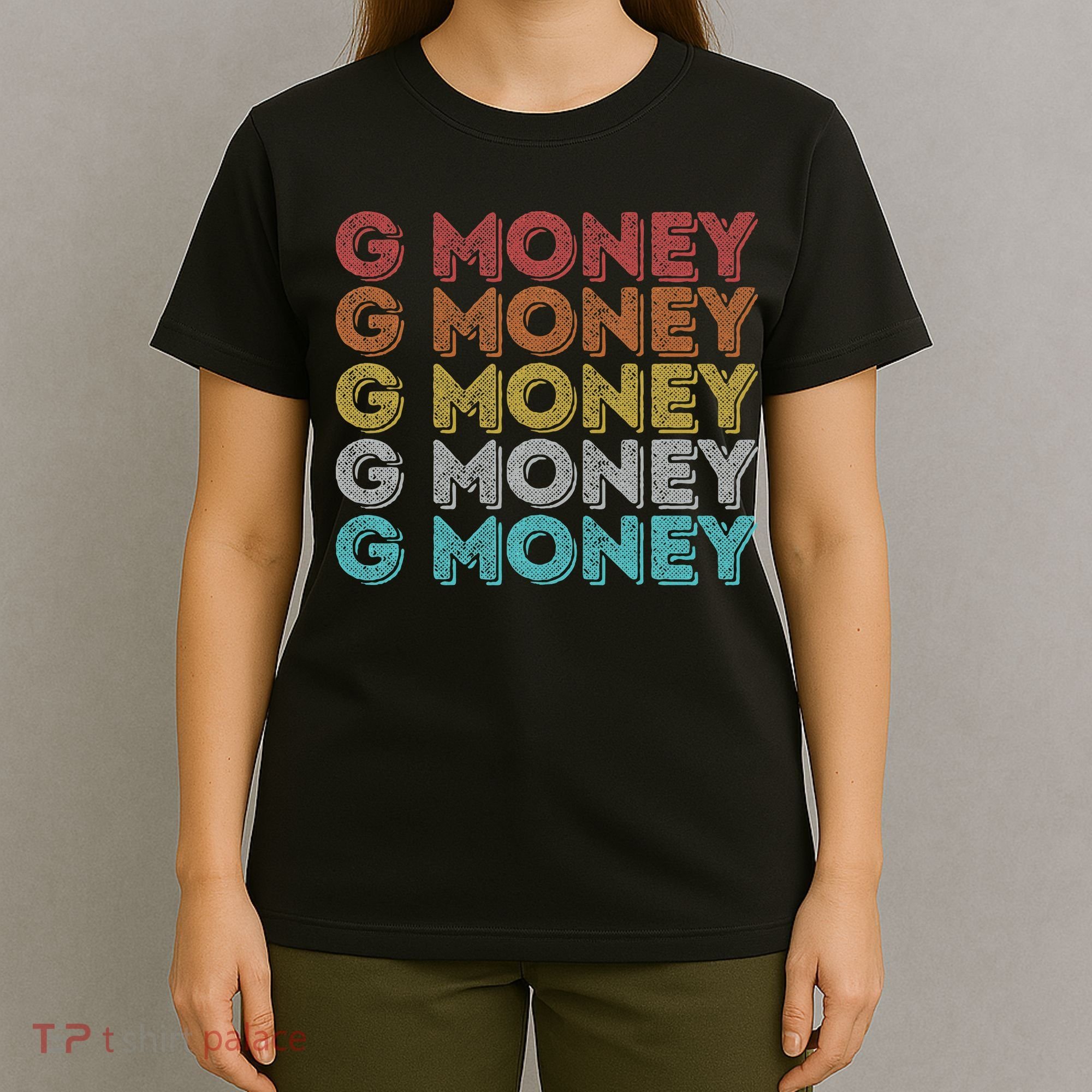 Vintage Retro G Money T-Shirt