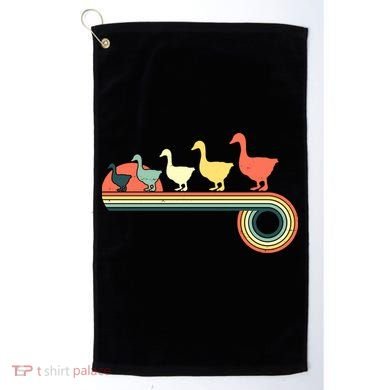 Vintage Retro Goose Golf Towel