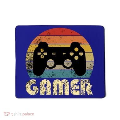 Vintage Retro Gamer Video Game Player Boys Teens Gift Mousepad
