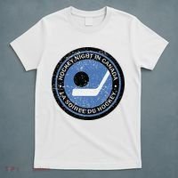 Vintage Retro Hockey Night In Canada Hockey Player Team T-Shirt thumb 5