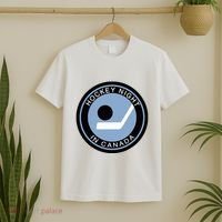 Vintage Retro Hockey Night In Canada Hockey Player Team T-Shirt thumb 2