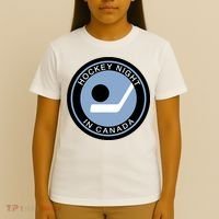 Vintage Retro Hockey Night In Canada Hockey Player Team T-Shirt thumb 4