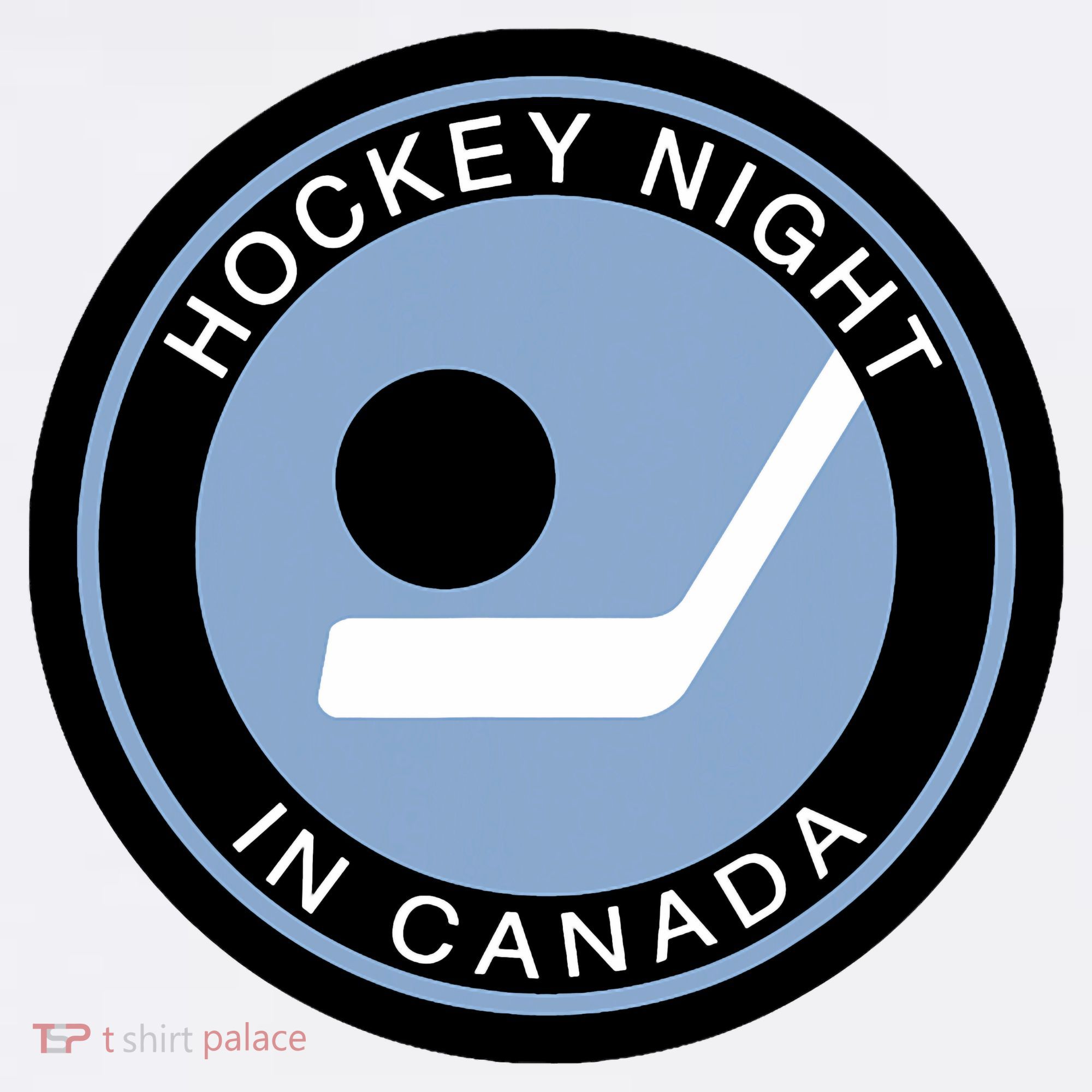 Vintage Retro Hockey Night In Canada Hockey Player Team T-Shirt