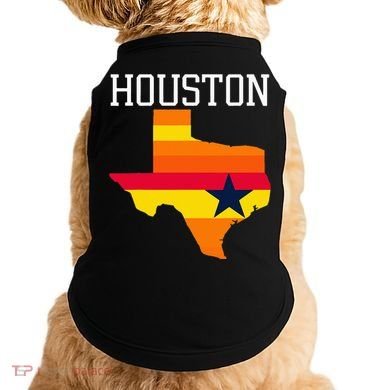 Vintage Retro Houston Texas Doggie Tank