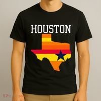 Vintage Retro Houston Texas T-Shirt thumb 3