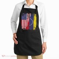 Venezuelan Roots Half American Flag Venezuela Apron thumb 2