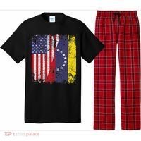 Venezuelan Roots Half American Flag Venezuela Pajama Set thumb 0