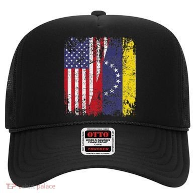 Venezuelan Roots Half American Flag Venezuela Hat