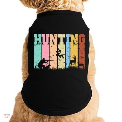 Vintage Retro Hunting Hunter Doggie Tank