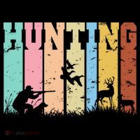 Vintage Retro Hunting Hunter T-Shirt thumb 7