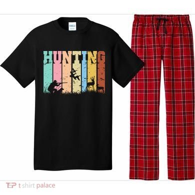 Vintage Retro Hunting Hunter Pajama Set
