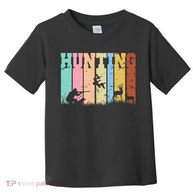 Vintage Retro Hunting Hunter Toddler T-Shirt