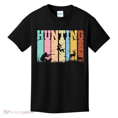 Vintage Retro Hunting Hunter Kids T-Shirt