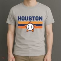 Vintage Retro Houston Texas Vintage Texas Houston T-Shirt thumb 3