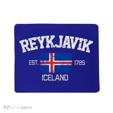 Vintage Reykjavik Iceland Souvenir Gift Mousepad