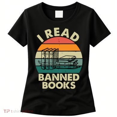 VINTAGE RETRO I READ BANNED BOOKS Women's T-Shirt